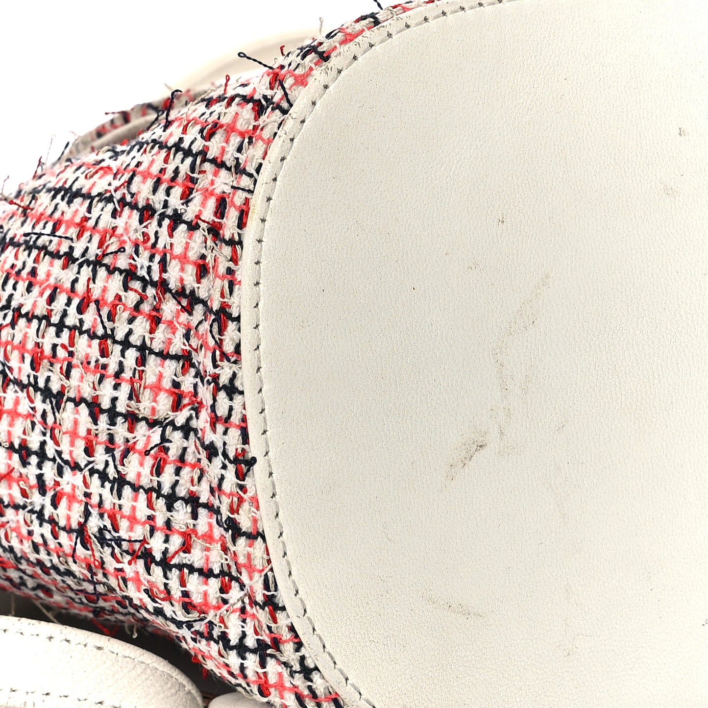 Tweed CC Mania Backpack Black Red White