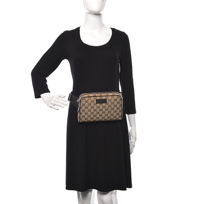Gucci Monogram Belt Bag Dark Brown 2 of 10