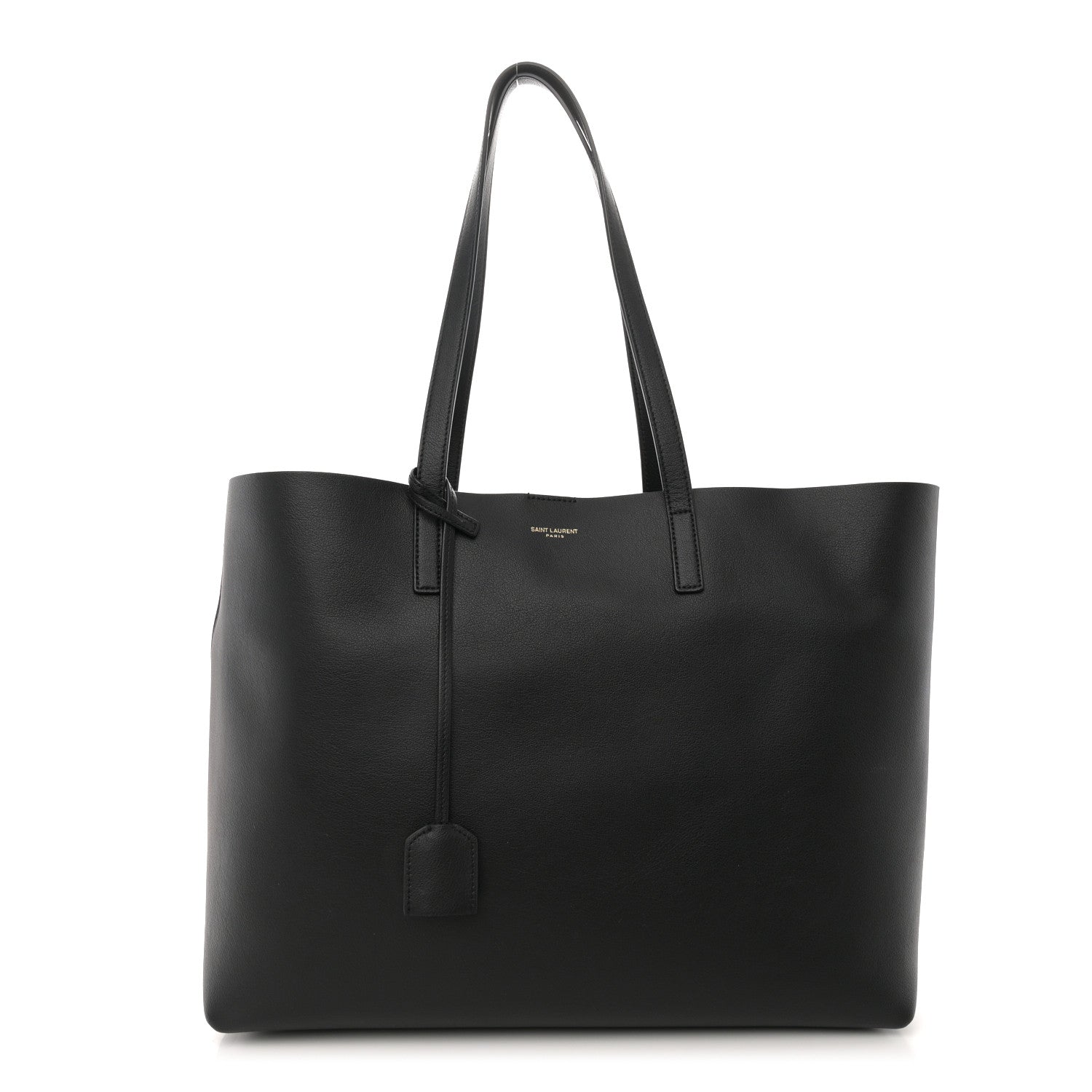 Saint Laurent Calfskin Large Shopping Tote Black 1 of 11