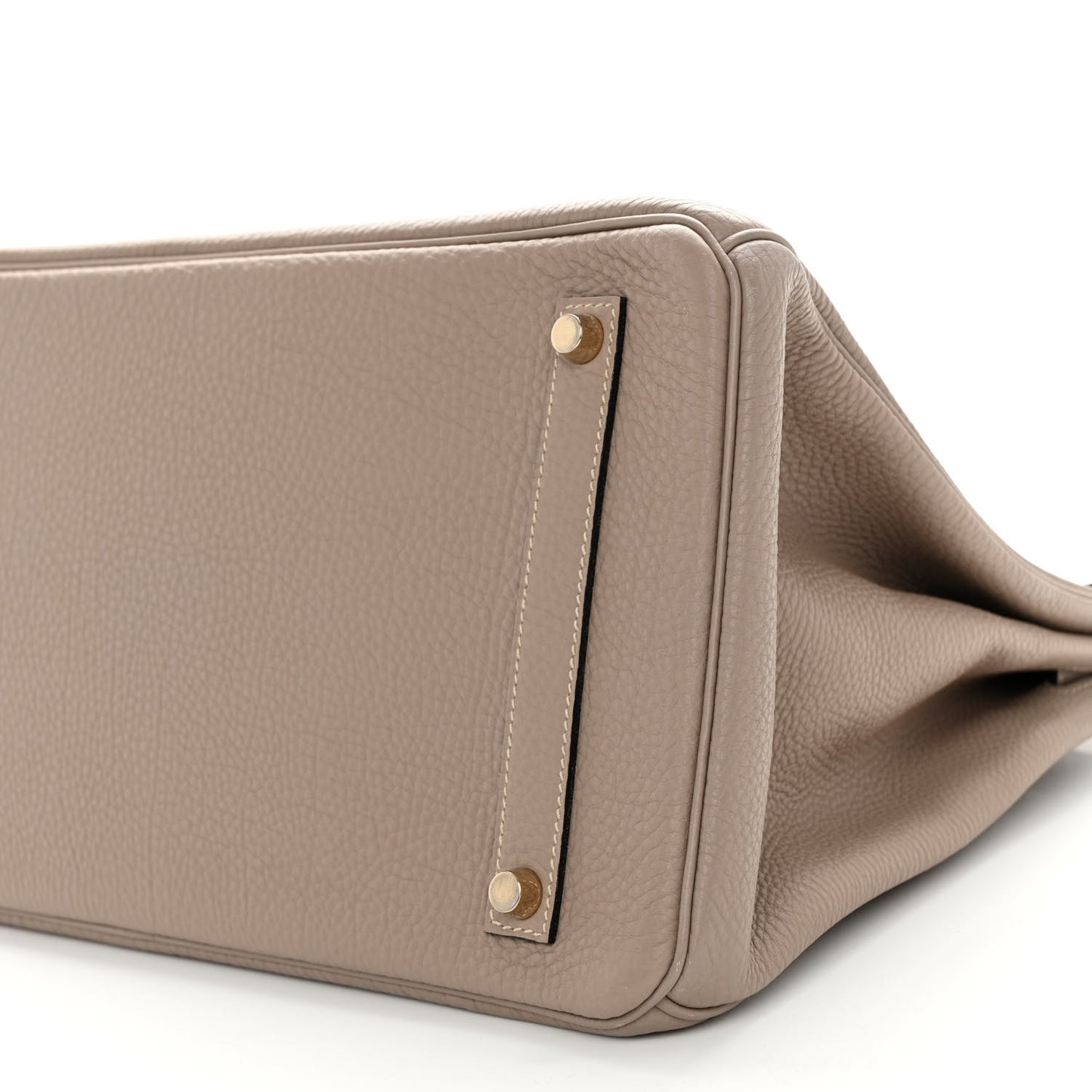 Togo Horseshoe Birkin 35 Gris Tourterelle Rose Tyrien