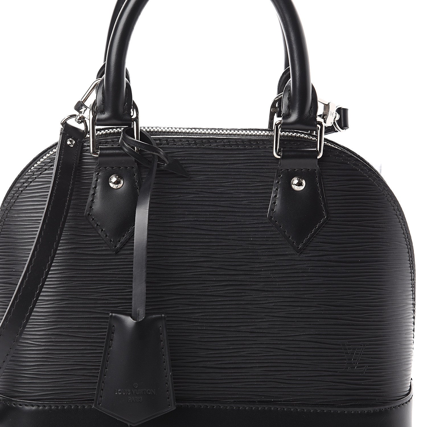 Louis Vuitton Epi Alma BB Black 6 of 8