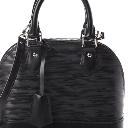 Louis Vuitton Epi Alma BB Black 6 of 8