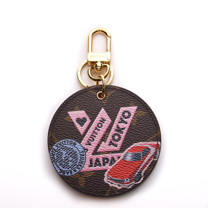 Louis Vuitton Monogram World Tour Bag Charm Key Holder 1 of 5