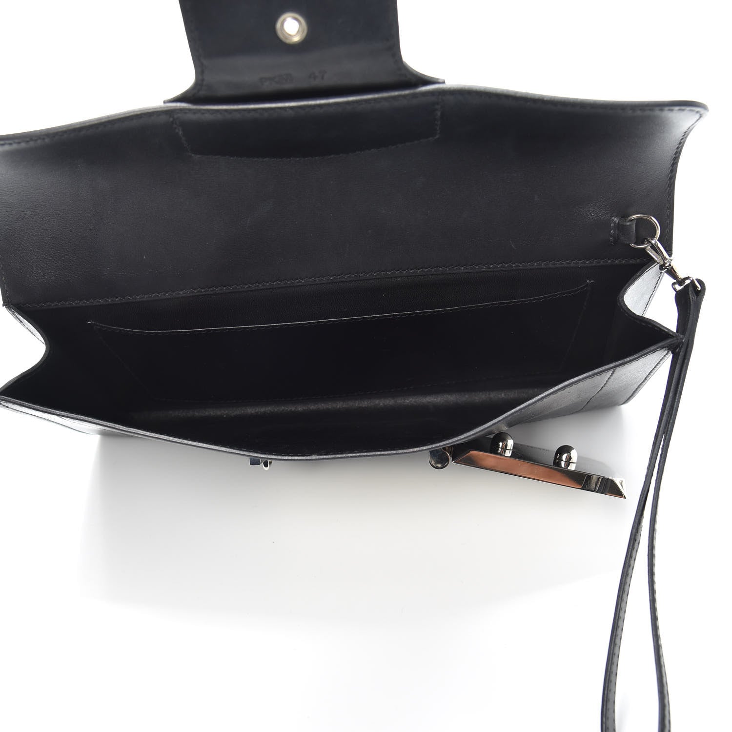 Hermes Box Goodlock Clutch Black 5 of 6