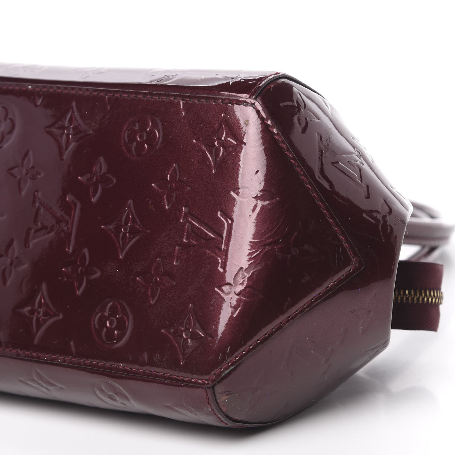 Louis Vuitton Vernis Sherwood PM Amarante 8 of 14