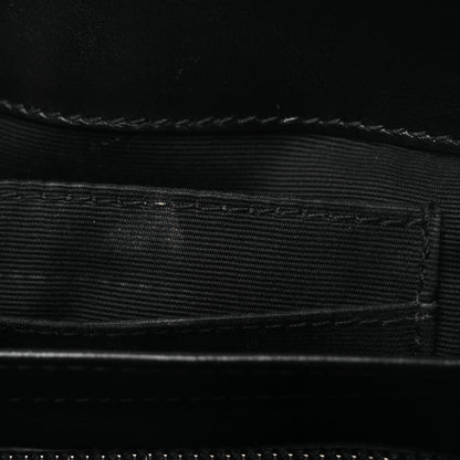Saint Laurent Calfskin Y Quilted Monogram Monochrome Toy Loulou Crossbody Bag Black 25 of 28