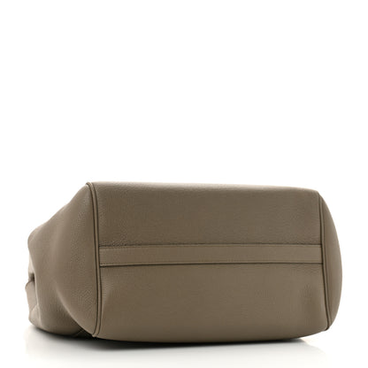 Celine Soft Grained Calfskin Medium Phantom Luggage Cabas Souris 4 of 12