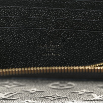 Louis Vuitton Empreinte Clemence Wallet Black 5 of 11