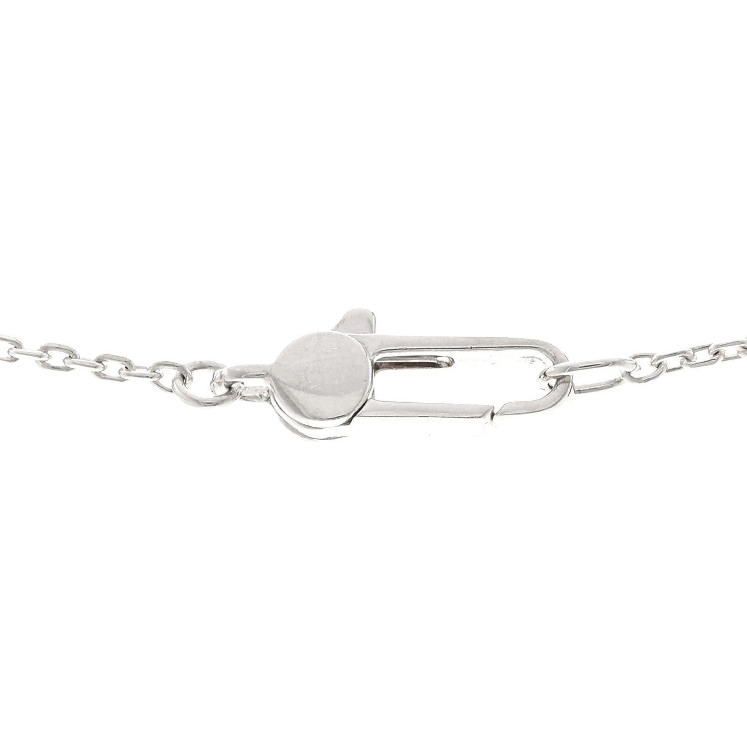Gucci Sterling Silver Trademark Heart Pendant Necklace 5 of 5