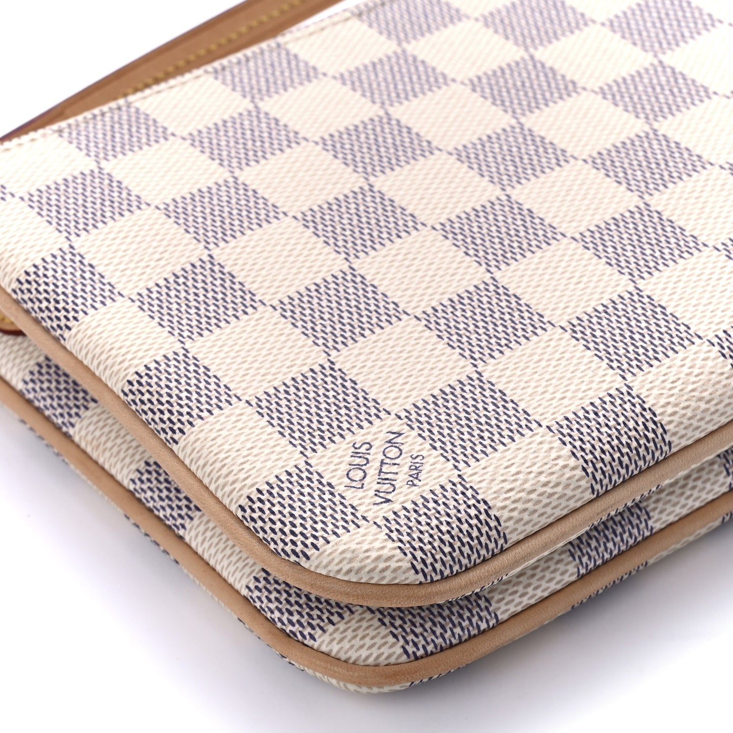 Damier Azur Double Zip Pochette