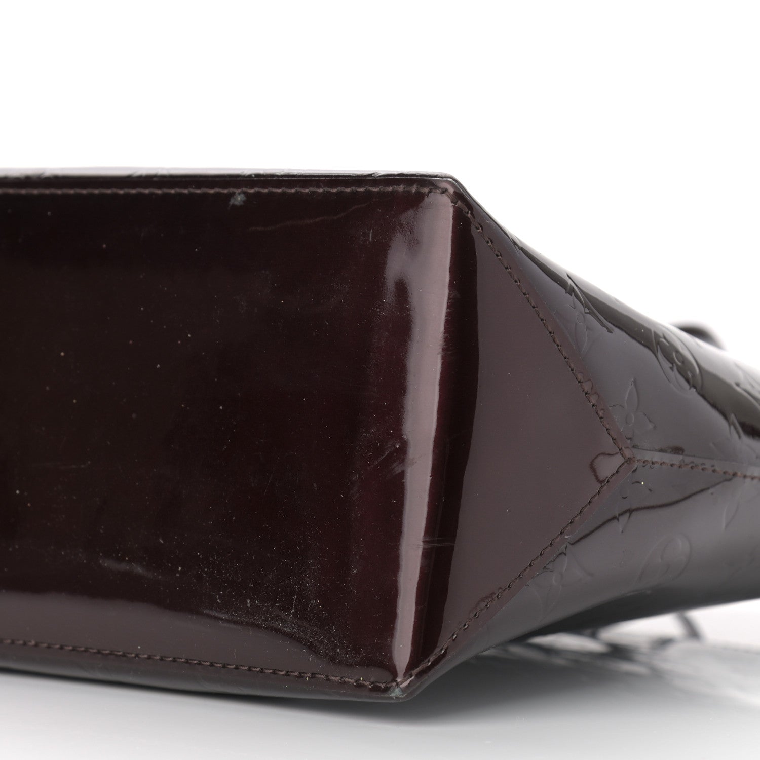 Louis Vuitton Vernis Wilshire MM Amarante 9 of 10