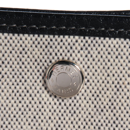Hermes Toile Buffle Skipper Garden Party 36 MM Tote Black 5 of 8