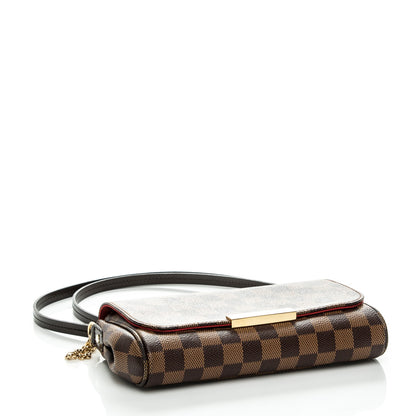 Louis Vuitton Damier Ebene Favorite PM 4 of 8