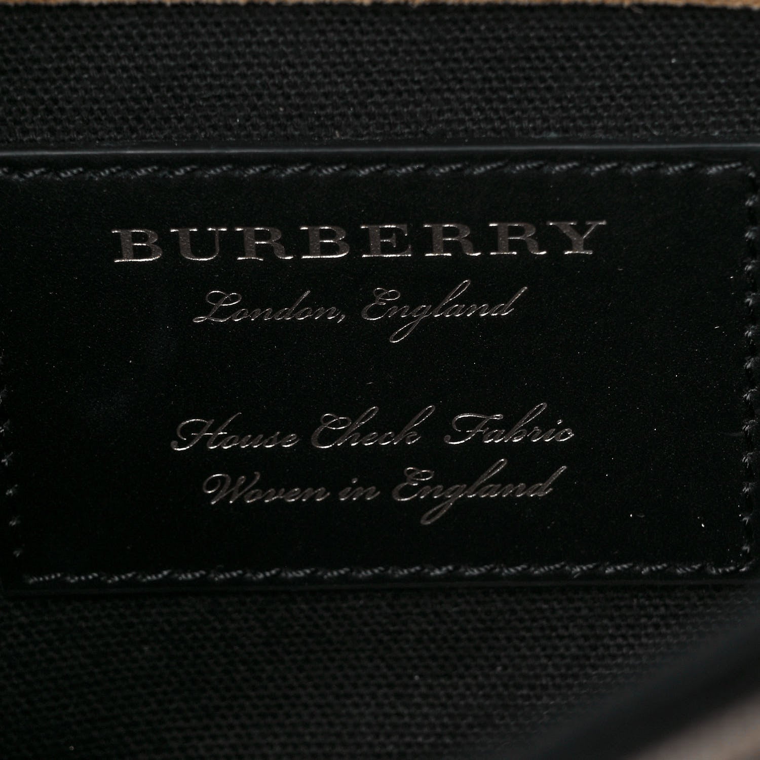 Burberry Derby Calfskin House Check Small Macken Crossbody Bag Pale Orchid 6 of 10