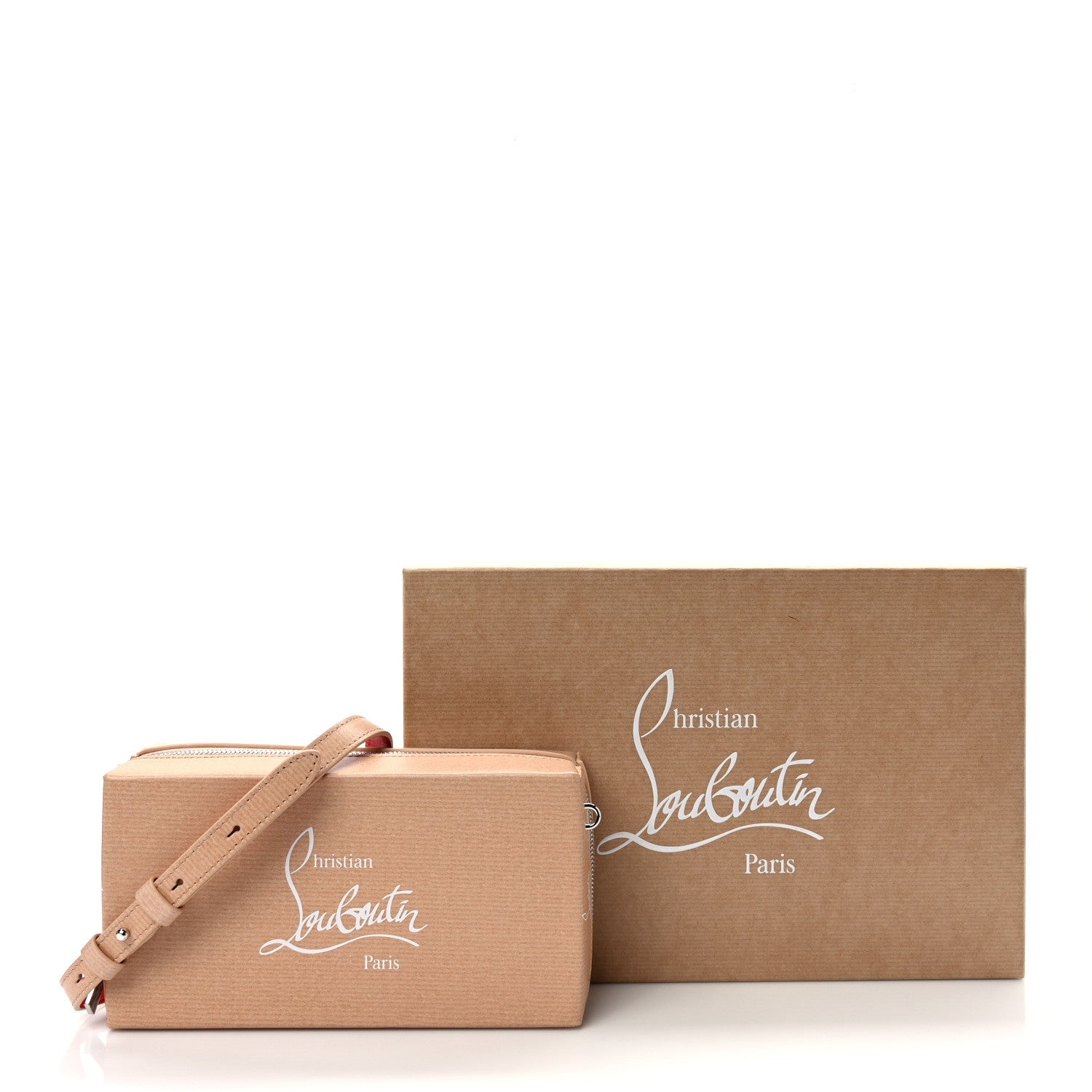 Christian Louboutin Calfskin Kraftilou Logo Clutch 9 of 9