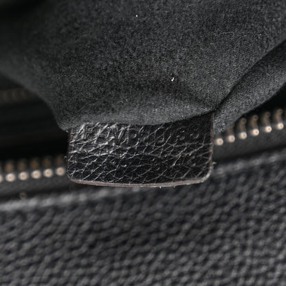 Celine Drummed Calfskin Mini Luggage Black 7 of 13
