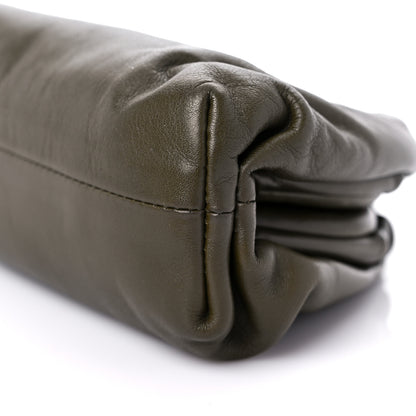 Bottega Veneta Butter Calfskin The Pouch 20 Kaki Fondent 8 of 10