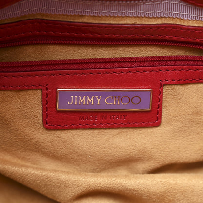 Jimmy Choo Calfskin Ramona Tote Red 6 of 12