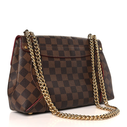 Louis Vuitton Damier Ebene Caissa Clutch Cherry 3 of 8