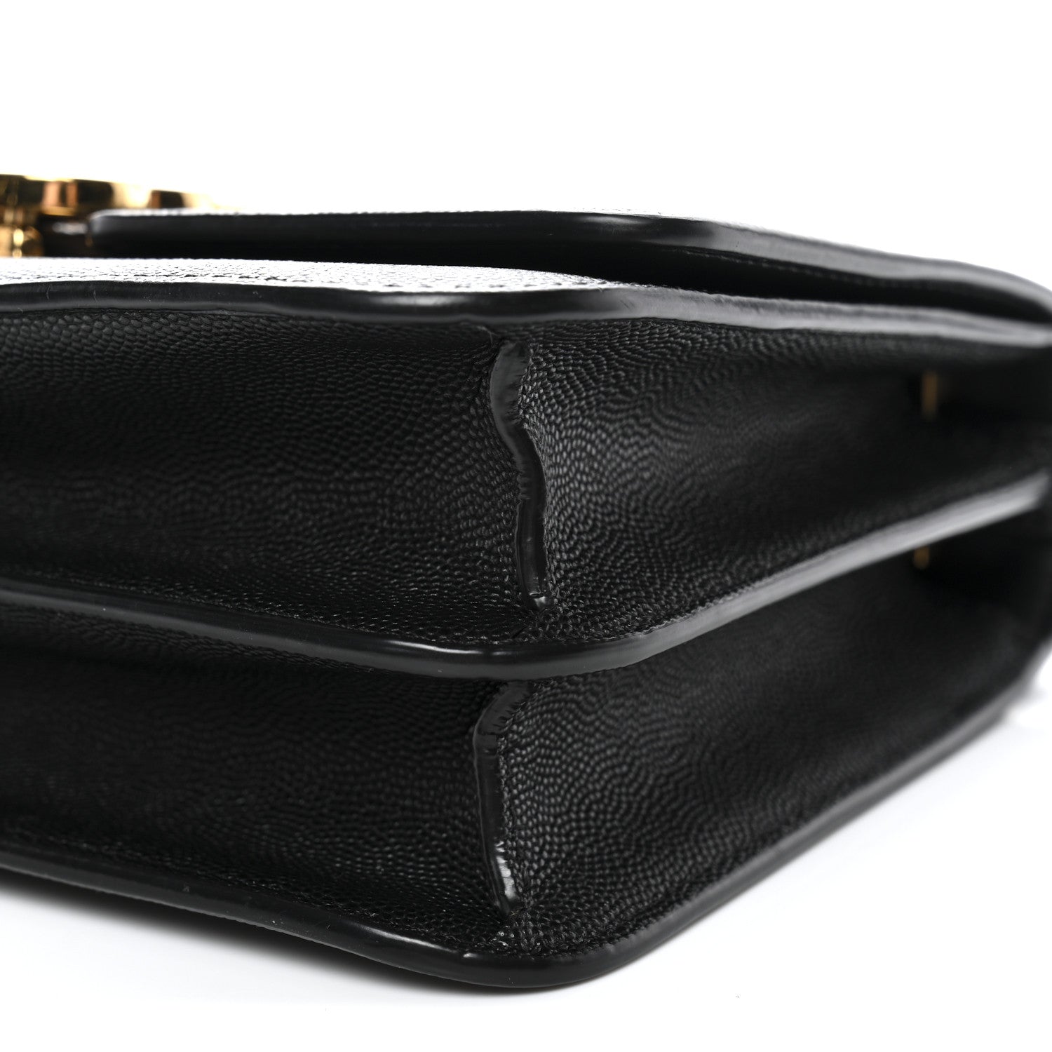 Burberry Grained Calfskin Small TB Bag Black 9 of 12