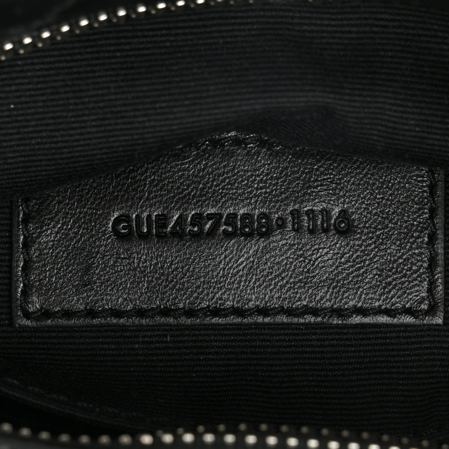 Saint Laurent Calfskin Y Quilted Monogram Mini Loulou Bowling Bag Black 7 of 10