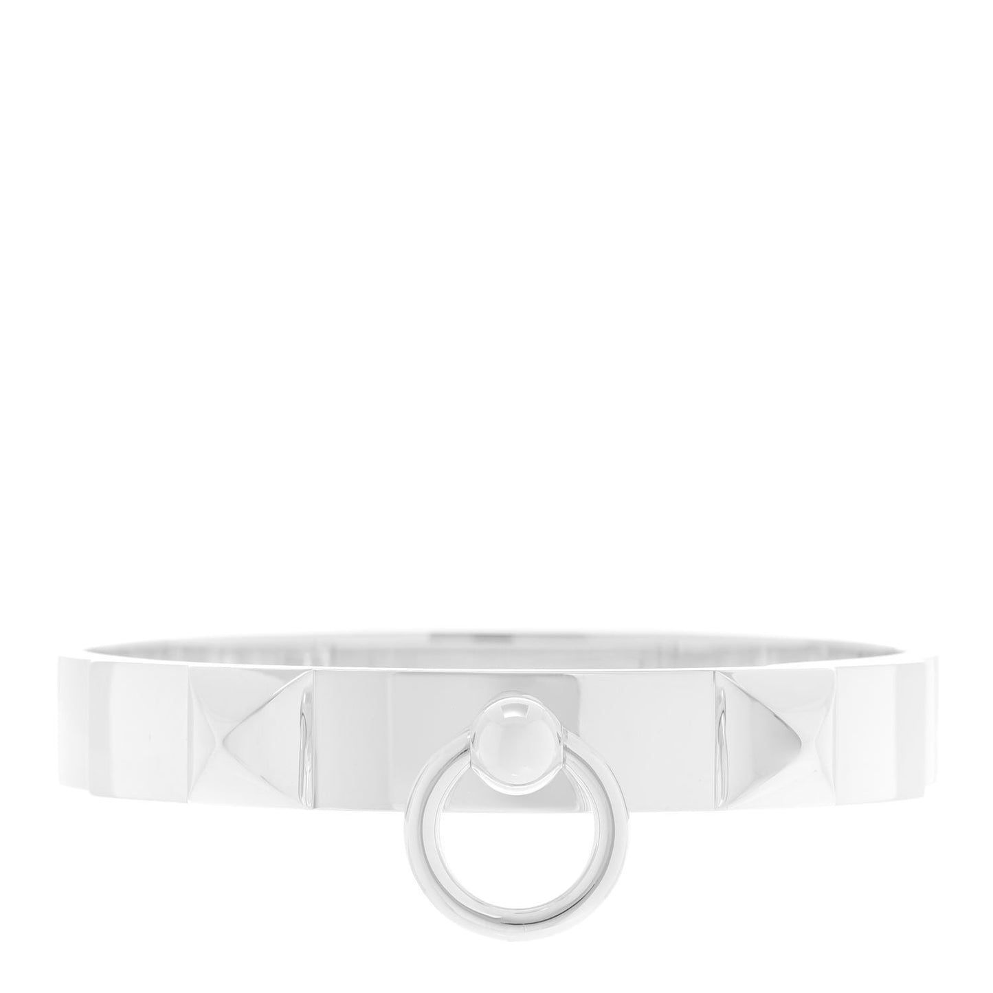 Sterling Silver PM Collier De Chien Bracelet ST