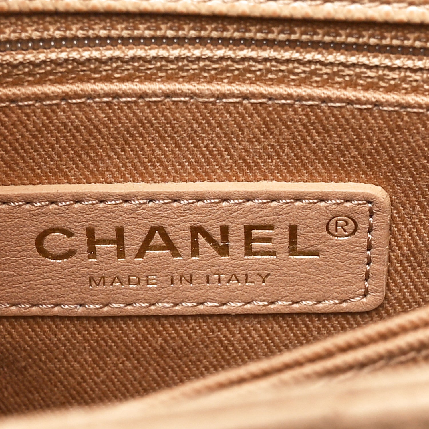 Chanel Caviar Quilted Mini Coco Handle Flap Beige 6 of 11