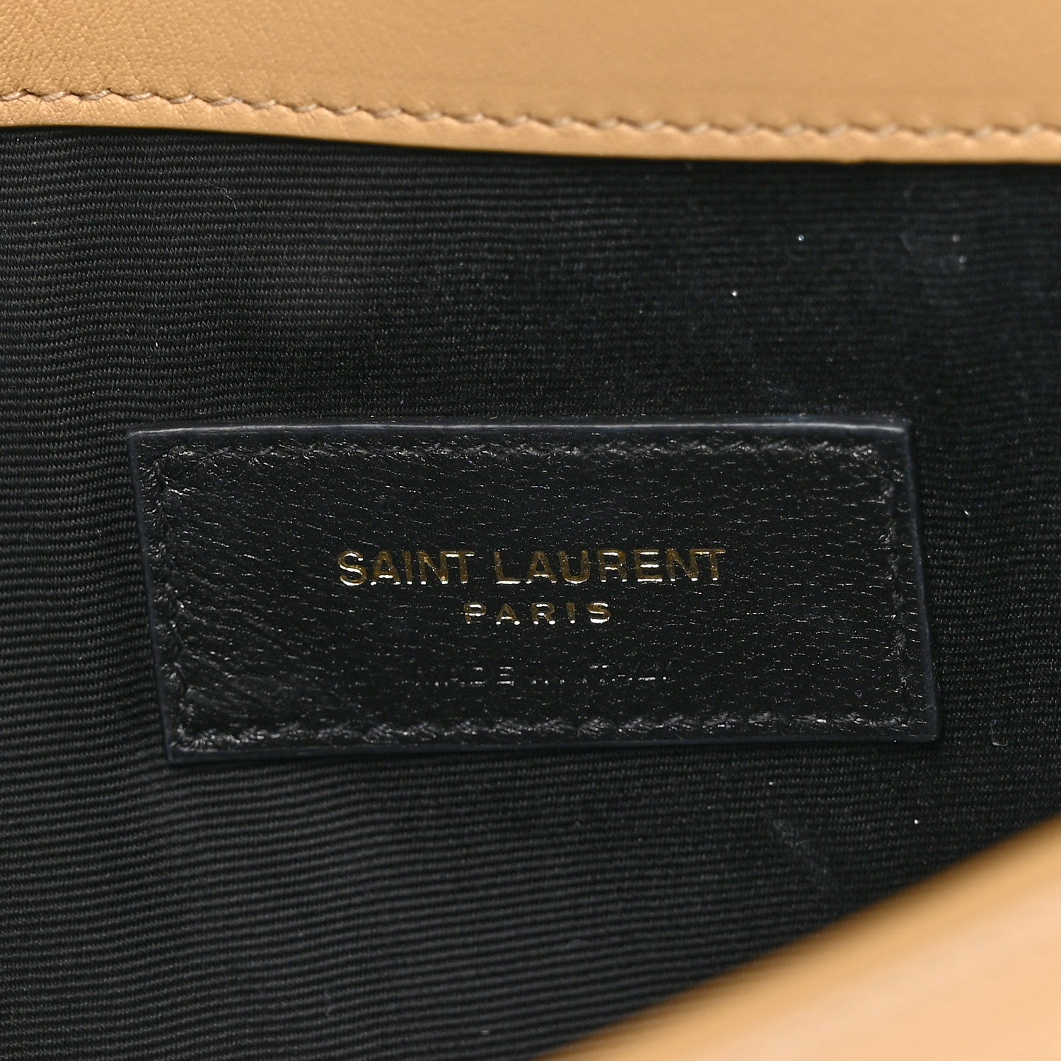Saint Laurent Micro Raffia Uptown Pouch Natural Hay Blush 6 of 6