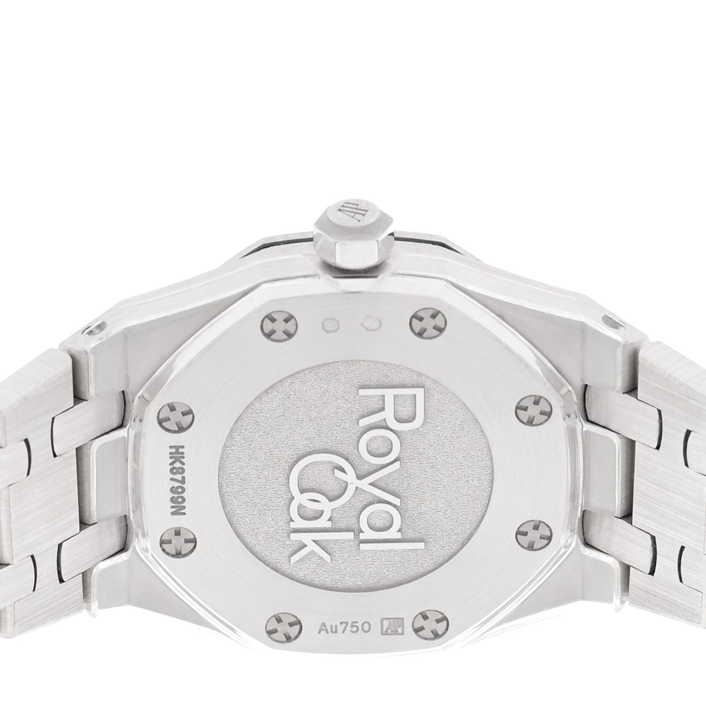 18K White Gold 23mm Royal Oak Frosted Quartz Watch 67630BC.GG.1312BC.01
