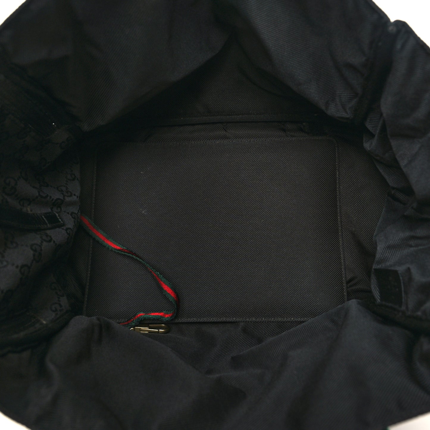 Monogram Web Dog Carrier Black