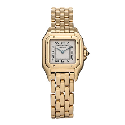 Cartier 18K Yellow Gold 22mm Panthere Quartz Watch 1 of 4