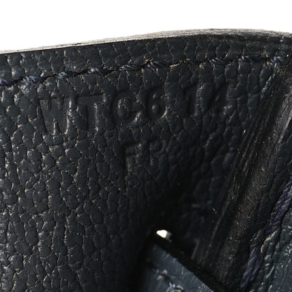 Hermes Togo Birkin 25 Gris Misty 7 of 13