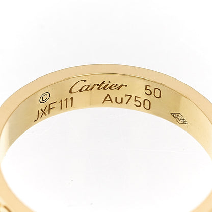 Cartier 18K Yellow Gold 3.5mm LOVE Wedding Band Ring 50 5.25 4 of 5