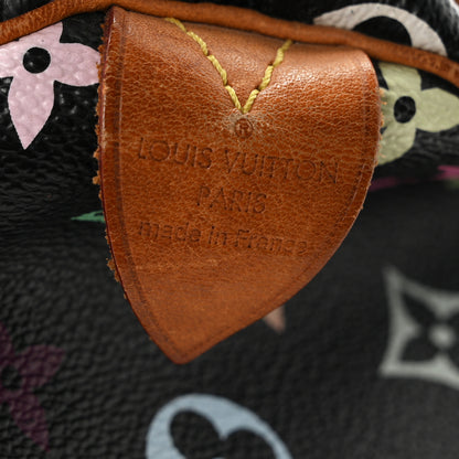 Louis Vuitton Monogram Multicolor Speedy 30 Black 6 of 9