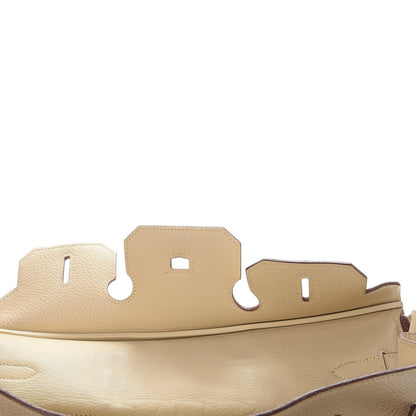 Hermes Taurillon Clemence Birkin 35 Parchemin 12 of 56