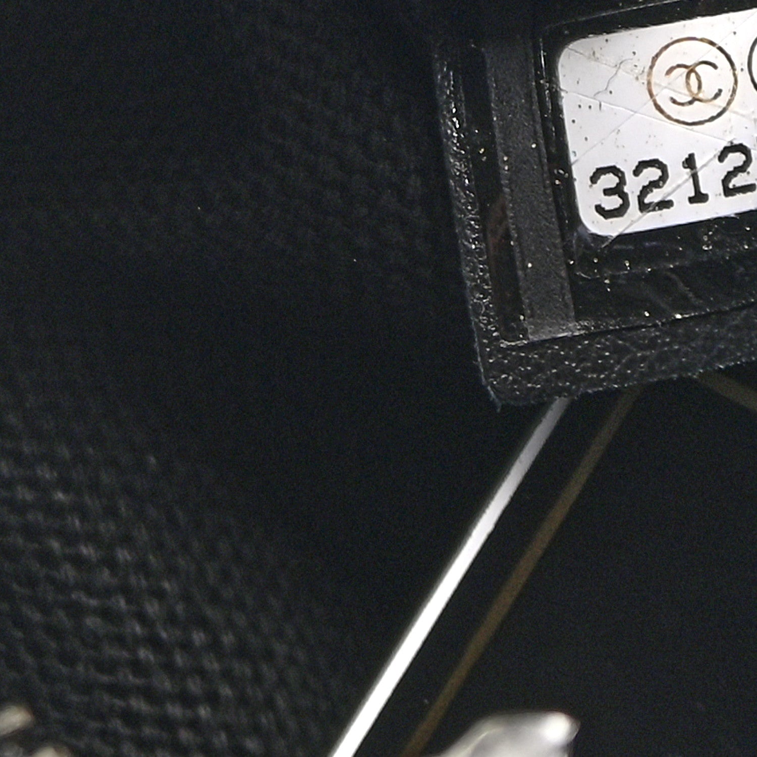 Chanel Lambskin Quilted Crossbody Bag Black 7 of 12