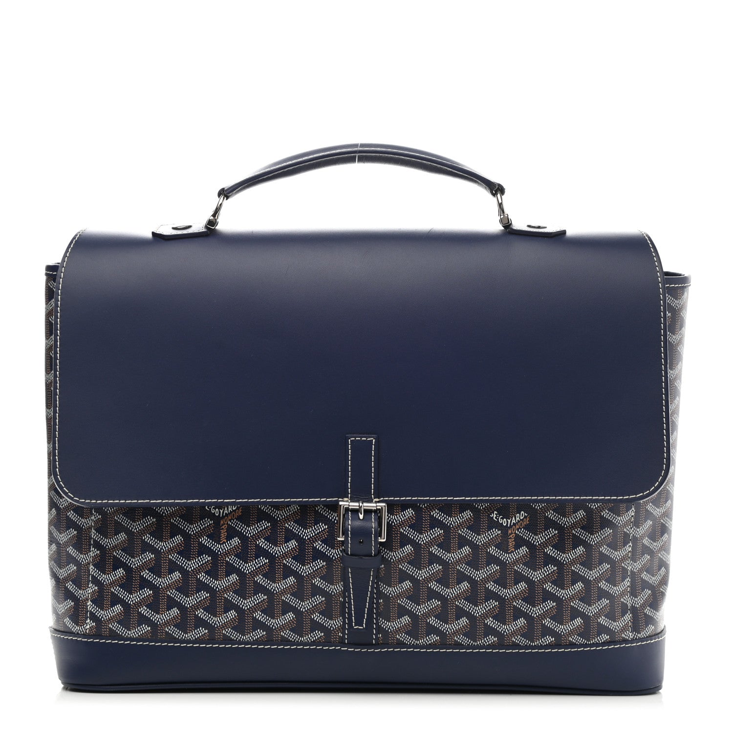 Goyard Goyardine Citadin Messenger Navy 1 of 13