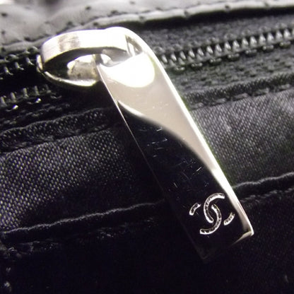 Chanel Aged Calfskin Perforated Flap Black 9 of 11