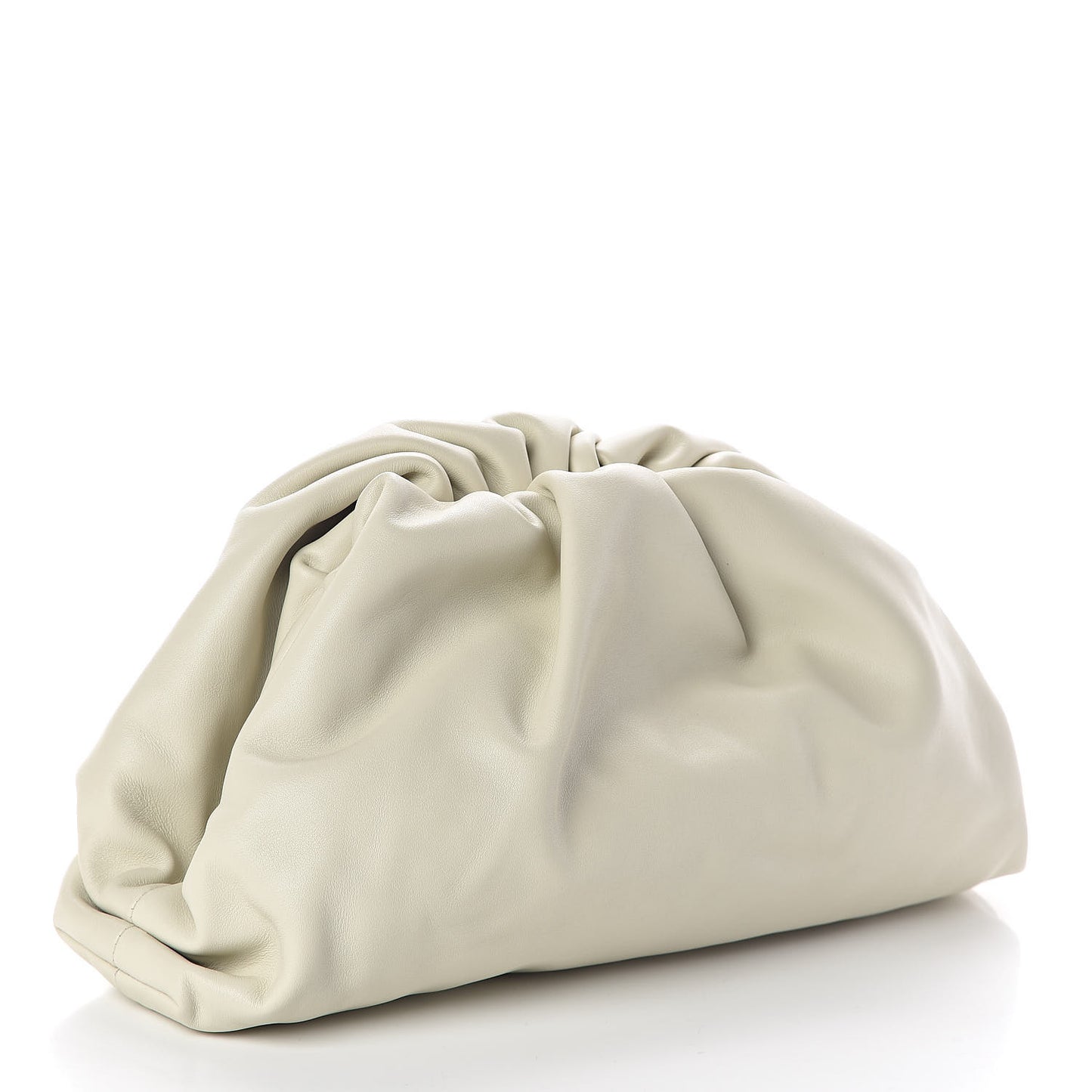 Smooth Butter Calf The Pouch Oversized Clutch Mist