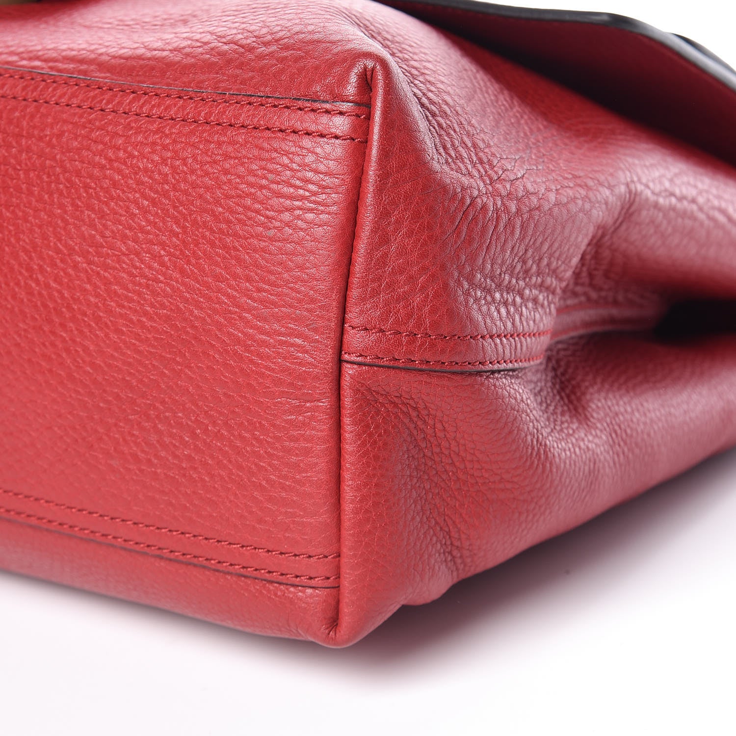 Gucci Cellarius Calfskin Large GG Marmont Shoulder Bag Vulcanic Red 11 of 12