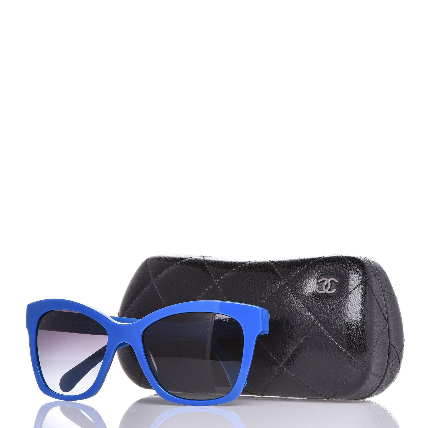 Chanel CC Butterfly Signature Sunglasses 5313 Blue 7 of 7