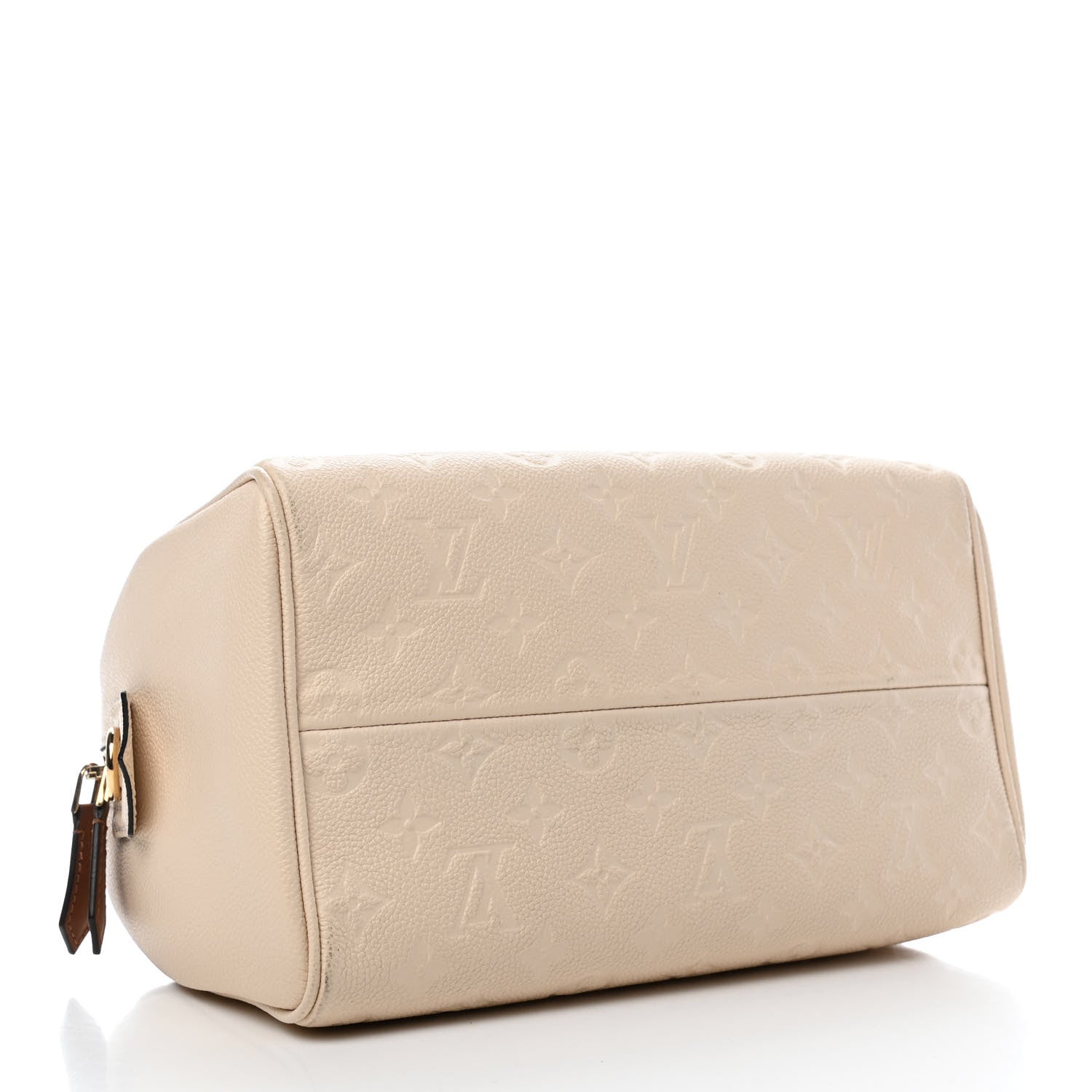Louis Vuitton Empreinte Calfskin Speedy Bandouliere 25 NM Creme Caramel 3 of 4