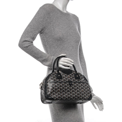 Goyard Goyardine Saint Jeanne MM Bowler Black 2 of 7