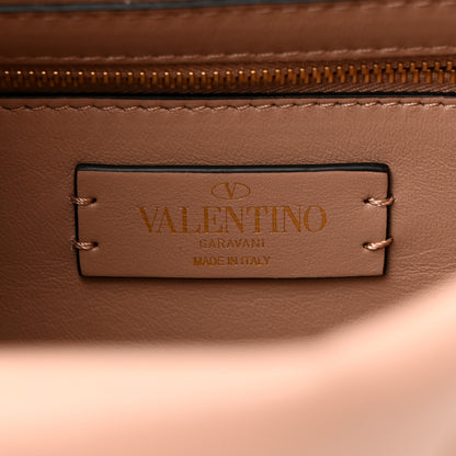 Valentino Garavani Nappa Large Roman Stud Shoulder Bag Rose Cannelle 6 of 9