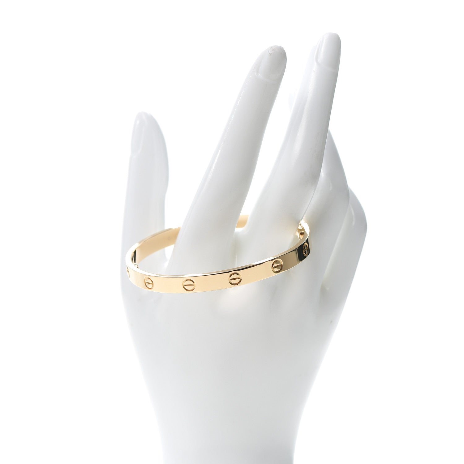 Cartier 18K Yellow Gold LOVE Bracelet 18 2 of 7