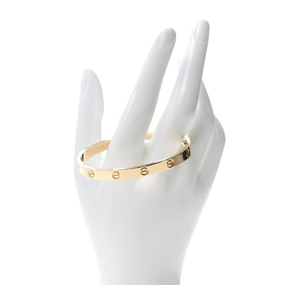 Cartier 18K Yellow Gold LOVE Bracelet 18 2 of 7