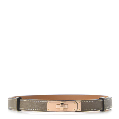 Hermes Epsom Kelly Belt Etoupe 1 of 6