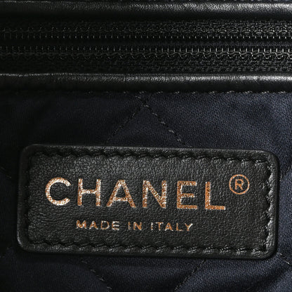 Chanel Metallic Calfskin Quilted Small Chanel 22 Ruthenium 7 of 11