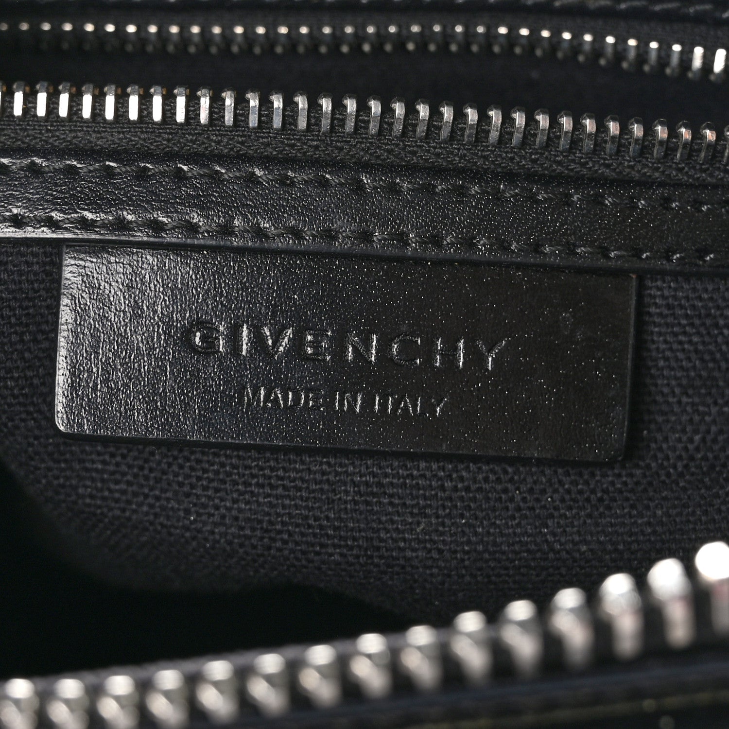 Givenchy Shiny Lord Calfskin Mini Antigona Black 6 of 10
