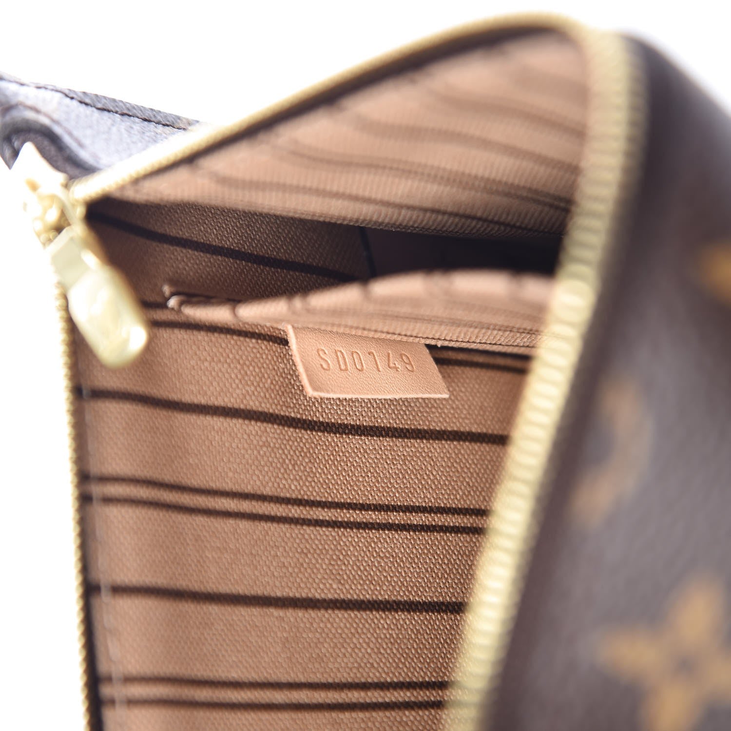 Louis Vuitton Monogram Neverfull MM GM Pochette 8 of 8